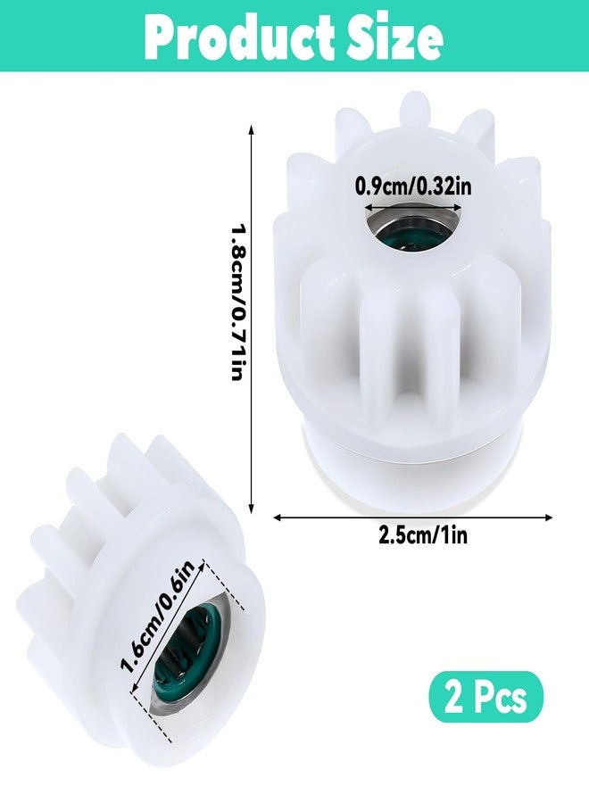 Larrel 2 Pcs Spin Mop Replacement Parts, Pedal Bearing Replacement for Ocedar Mop Bucket One Way Clutch Gear Sprockets Repair Compatible with Most Rotation Mops Bucket on The Market - Image 2